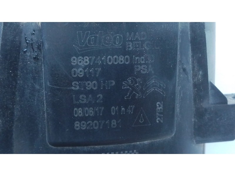 Recambio de faro antiniebla derecho para citroën c4 grand picasso ii (da_, de_) 1.2 thp 130 referencia OEM IAM   