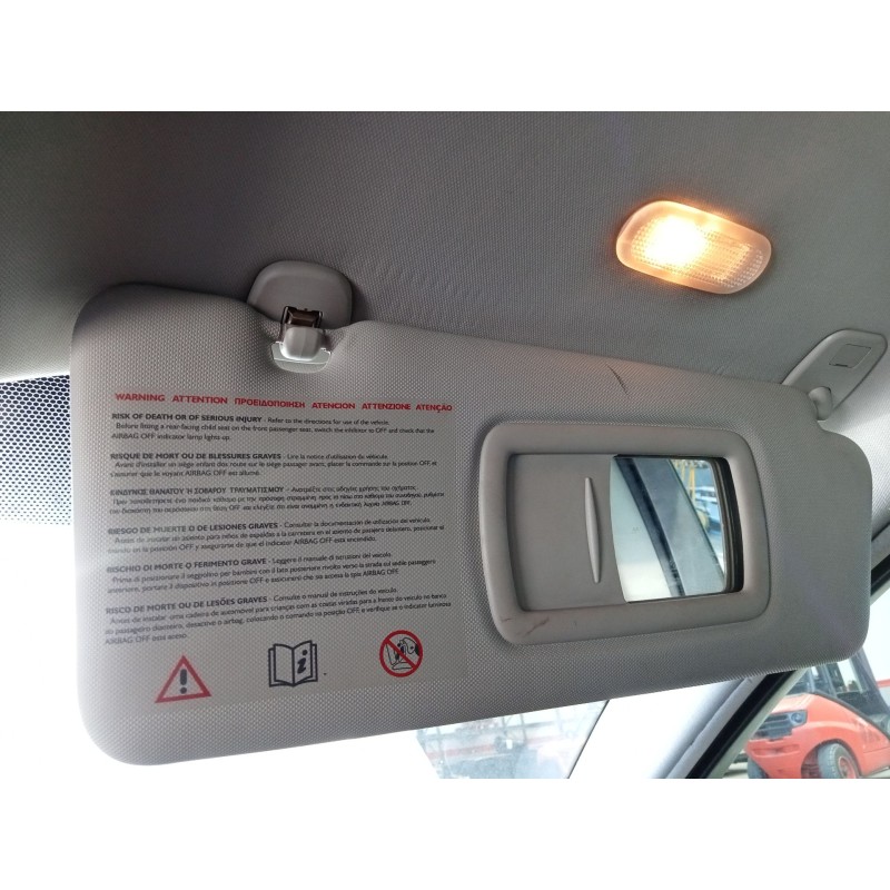 Recambio de parasol derecho para renault laguna iii (bt0/1) 1.5 dci (bt00, bt0a, bt0t, bt1j) referencia OEM IAM   