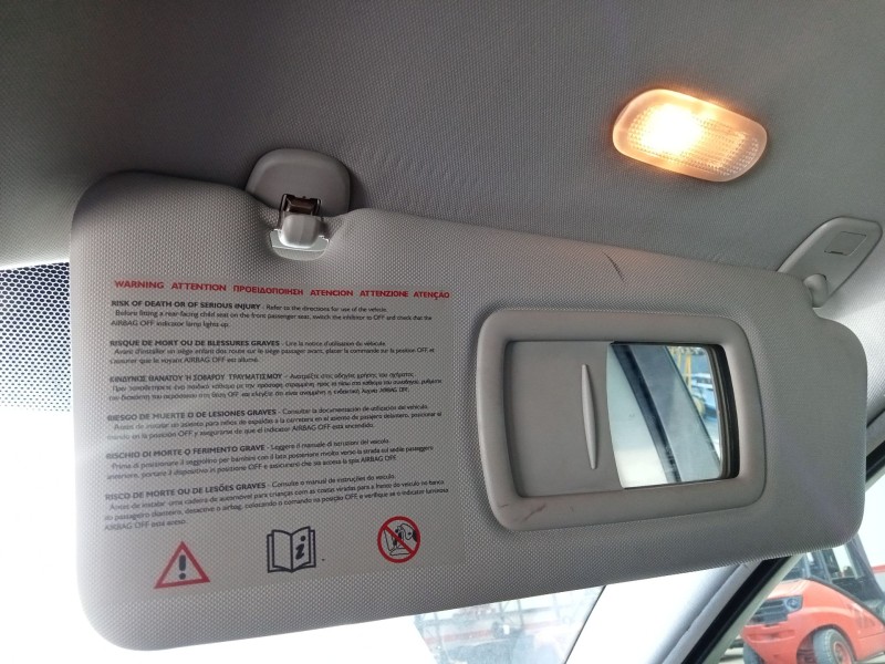 Recambio de parasol derecho para renault laguna iii (bt0/1) 1.5 dci (bt00, bt0a, bt0t, bt1j) referencia OEM IAM   