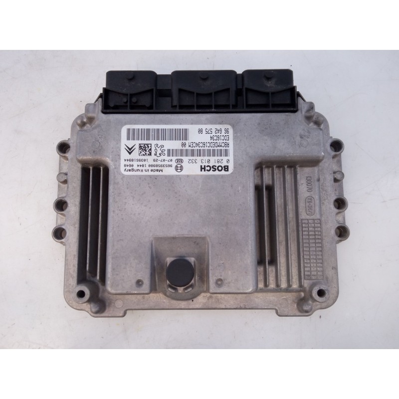 Recambio de centralita motor uce para peugeot 308 i (4a_, 4c_) 1.6 hdi referencia OEM IAM 0281013332 9664257580 E3-B2-29-4