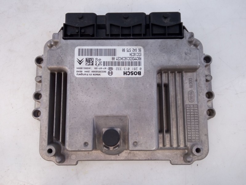 Recambio de centralita motor uce para peugeot 308 i (4a_, 4c_) 1.6 hdi referencia OEM IAM 0281013332 9664257580 E3-B2-29-4