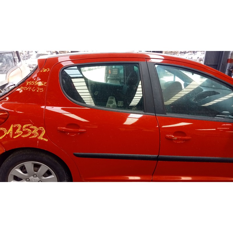 Recambio de puerta trasera derecha para peugeot 207 furgoneta/hatchback (wa_, wc_) 1.4 hdi referencia OEM IAM   