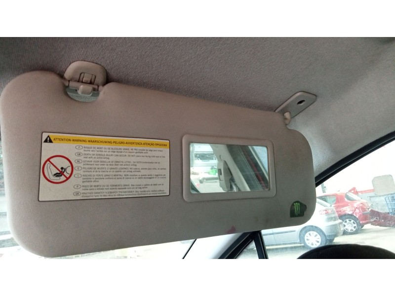 Recambio de parasol derecho para peugeot 207 furgoneta/hatchback (wa_, wc_) 1.4 hdi referencia OEM IAM   