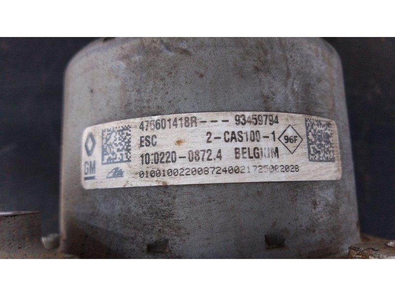 Recambio de abs para renault trafic iii autobús (jg_) 1.6 dci 95 (jgmr, jgmj) referencia OEM IAM   