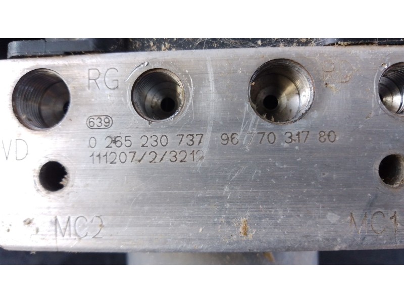 Recambio de abs para peugeot 508 active referencia OEM IAM 9677031780 0265230737 