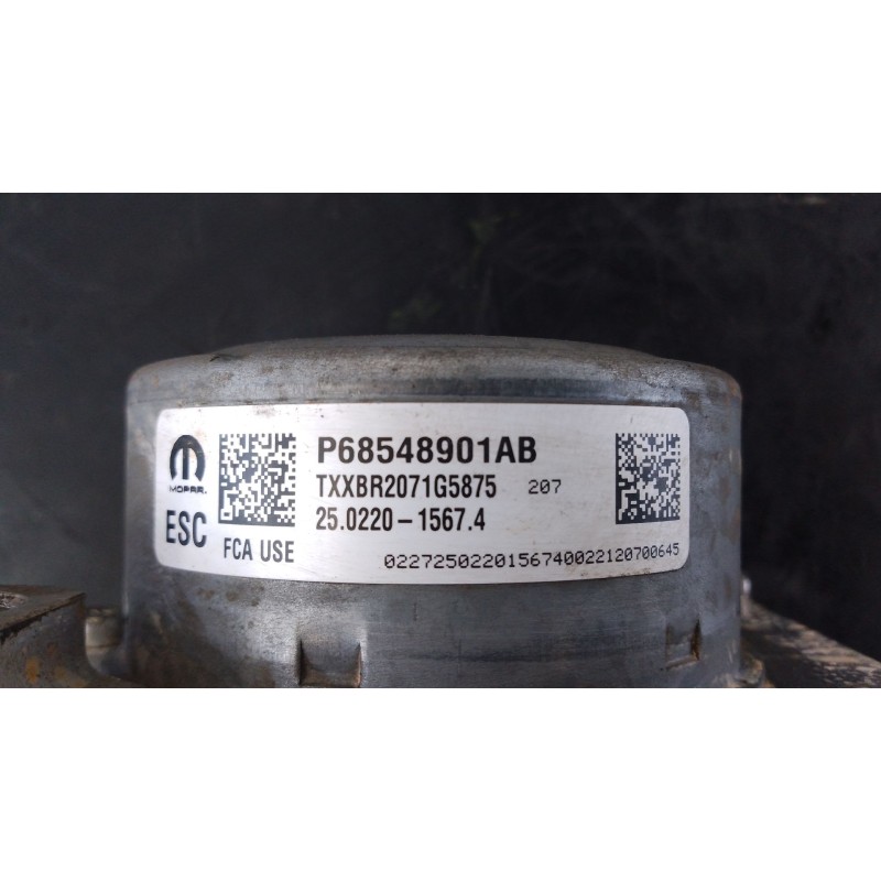 Recambio de abs para jeep wrangler iv (jl) 2.0 t-gdi (jl72, jl74) referencia OEM IAM 28517056213 25091567473 