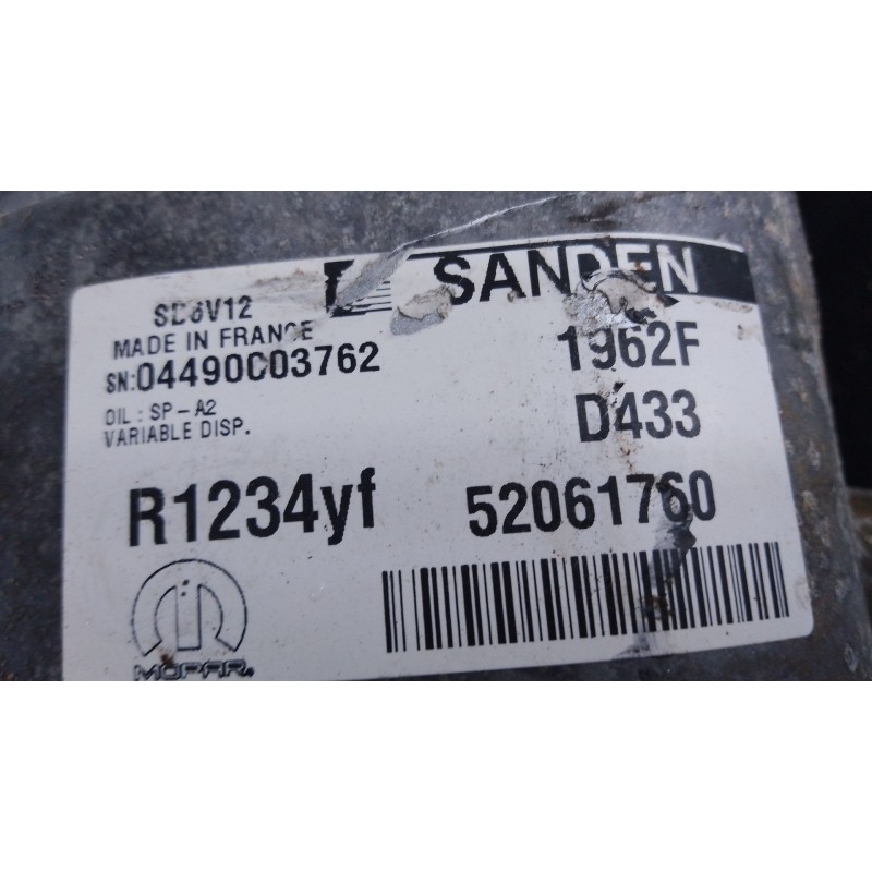 Recambio de compresor aire acondicionado para fiat doblo autobús (263_) 1.6 d multijet (263axp1b) referencia OEM IAM   