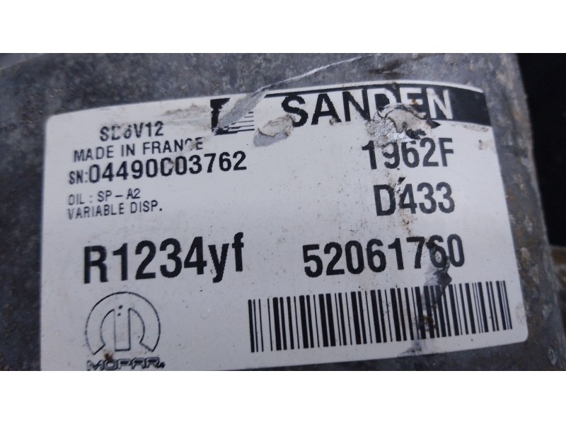 Recambio de compresor aire acondicionado para fiat doblo autobús (263_) 1.6 d multijet (263axp1b) referencia OEM IAM   