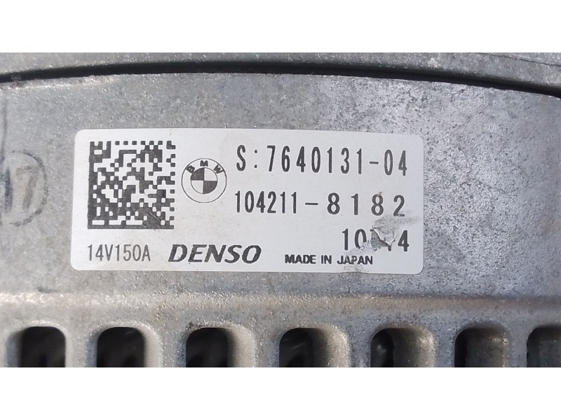 Recambio de alternador para bmw serie 3 lim. (f30) 320d referencia OEM IAM 764013104 1042118182 