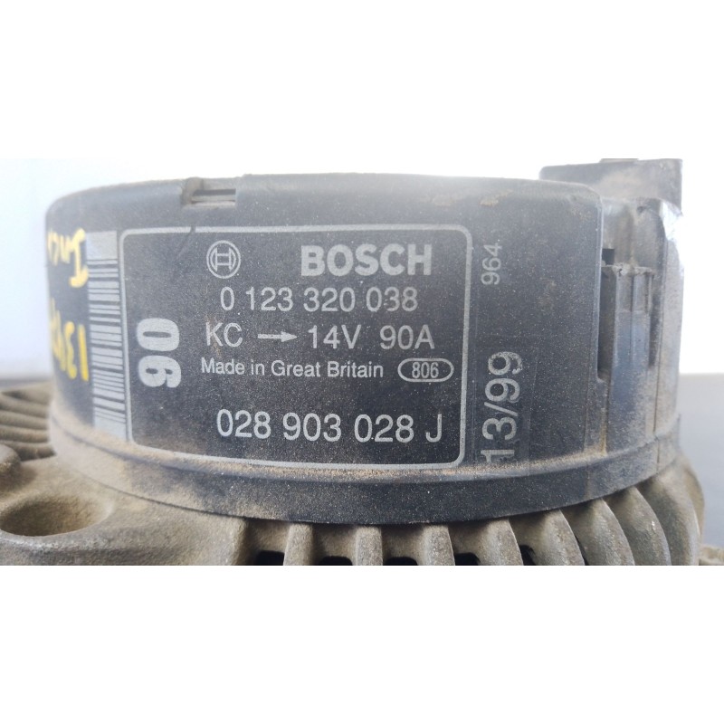 Recambio de alternador para seat inca (6k9) 1.9 sdi referencia OEM IAM   