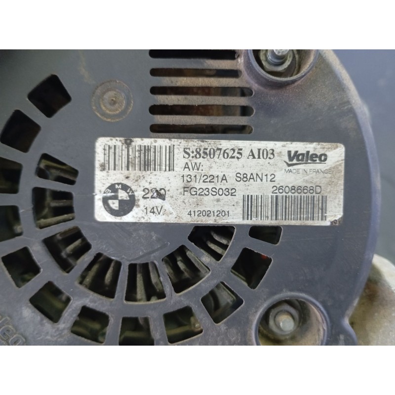 Recambio de alternador para bmw x3 (f25) xdrive 20 d referencia OEM IAM 8507625 2608668D 