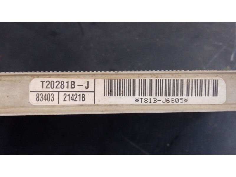 Recambio de radiador agua para jeep wrangler iv (jl) 2.0 t-gdi (jl72, jl74) referencia OEM IAM   