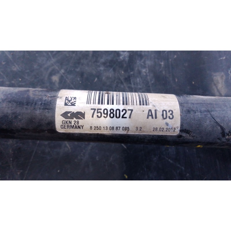 Recambio de transmision delantera izquierda para bmw x3 (f25) xdrive 20 d referencia OEM IAM 7598027  P1-A6-48