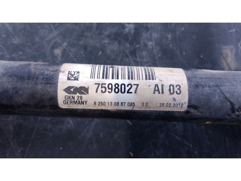 Recambio de transmision delantera izquierda para bmw x3 (f25) xdrive 20 d referencia OEM IAM 7598027  P1-A6-48