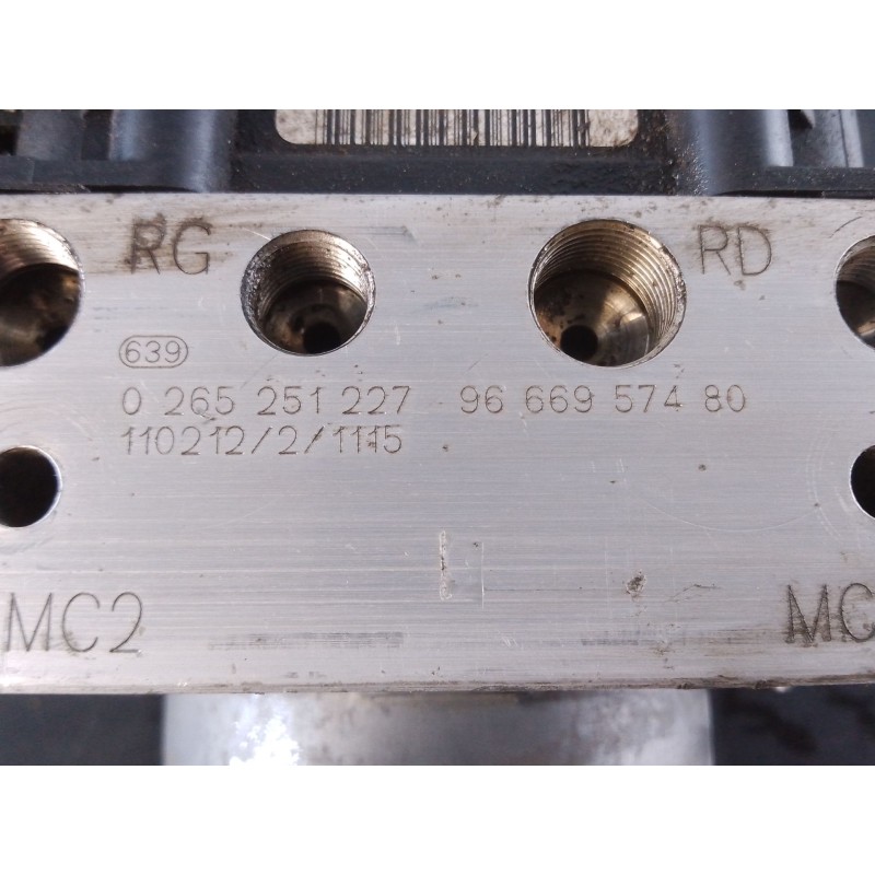 Recambio de abs para peugeot 308 i (4a_, 4c_) 1.6 hdi referencia OEM IAM 0265251277 9666957480 P3-B9-20-3