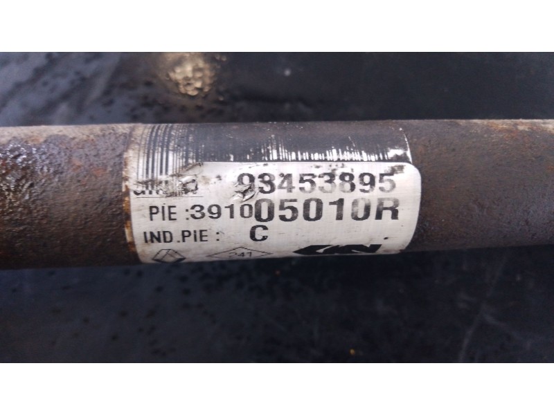 Recambio de transmision delantera derecha para renault trafic iii autobús (jg_) 1.6 dci 95 (jgmr, jgmj) referencia OEM IAM 39100