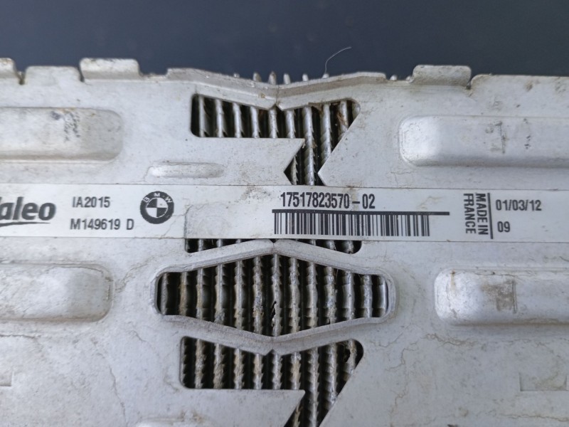 Recambio de intercooler para bmw x3 (f25) xdrive 20 d referencia OEM IAM   