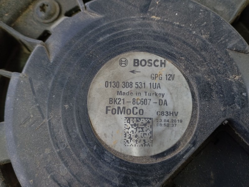 Recambio de electroventilador para ford transit custom kasten panther referencia OEM IAM   