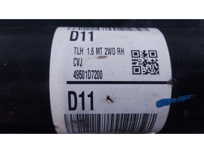 Recambio de transmision delantera derecha para hyundai tucson (tl, tle) 1.6 gdi referencia OEM IAM   