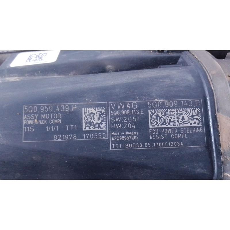 Recambio de cremallera direccion para volkswagen touran (5t1) 2.0 tdi referencia OEM IAM   