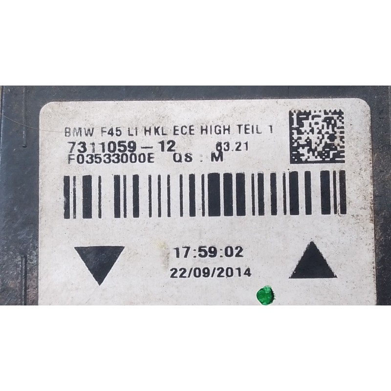 Recambio de piloto trasero izquierdo para bmw serie 2 active tourer (f45) 218d luxury line referencia OEM IAM   