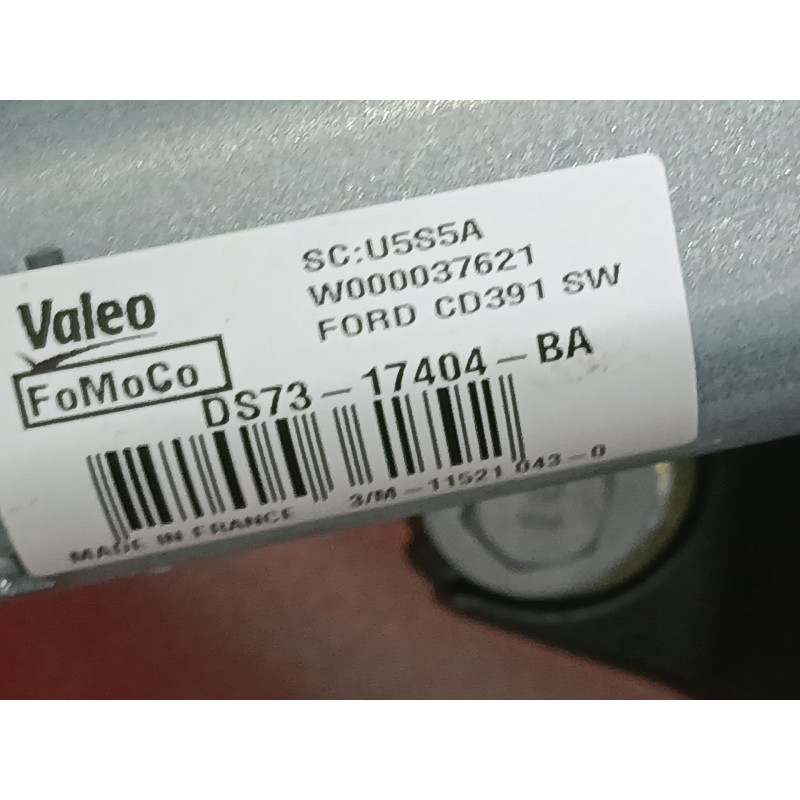 Recambio de motor limpia trasero para ford kuga iii (dfk) 2.5 duratec plug-in-hybrid referencia OEM IAM DS7317404BA  