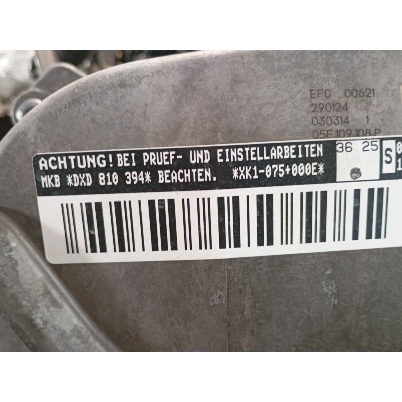 Recambio de motor completo para volkswagen t-roc (a11, d11) 1.5 tsi referencia OEM IAM DXD  