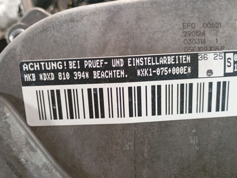 Recambio de motor completo para volkswagen t-roc (a11, d11) 1.5 tsi referencia OEM IAM DXD  