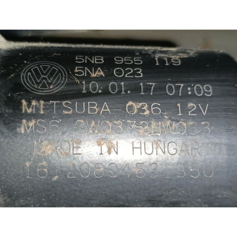 Recambio de motor limpia delantero para volkswagen tiguan (ad1, ax1) 2.0 tdi referencia OEM IAM 5NB955119  