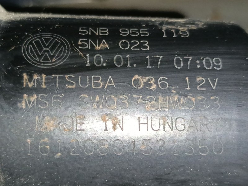 Recambio de motor limpia delantero para volkswagen tiguan (ad1, ax1) 2.0 tdi referencia OEM IAM 5NB955119  