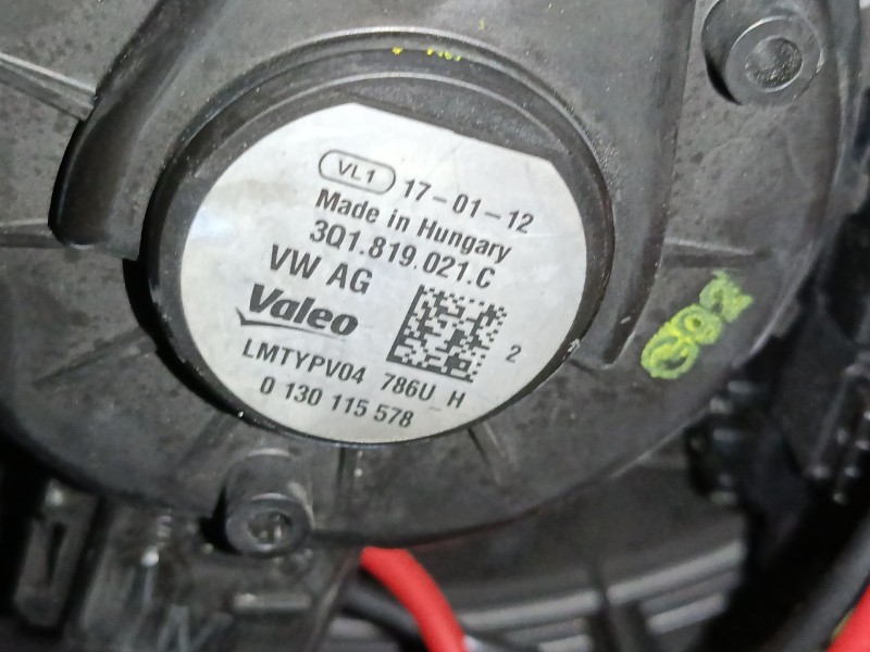 Recambio de ventilador calefaccion para volkswagen tiguan (ad1, ax1) 2.0 tdi referencia OEM IAM   