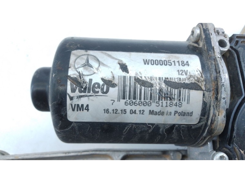 Recambio de motor limpia delantero para mercedes-benz vito mixto (447) 109/111 cdi kompakt (447.701) referencia OEM IAM W0000511