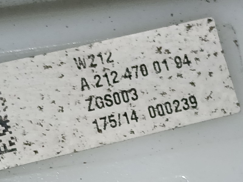 Recambio de aforador para mercedes-benz clase e t-model (s212) e 200 cdi / bluetec (212.205, 212.206) referencia OEM IAM A212470