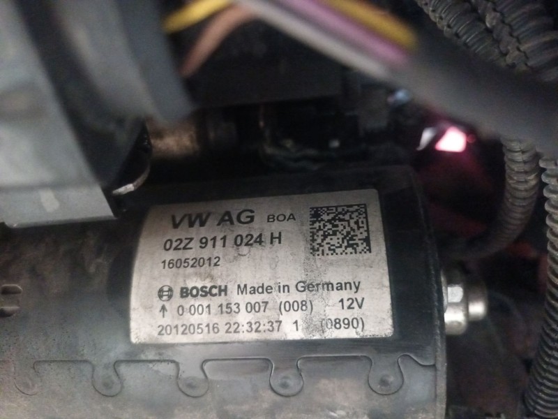 Recambio de motor arranque para volkswagen golf vi (5k1) 2.0 tdi referencia OEM IAM   