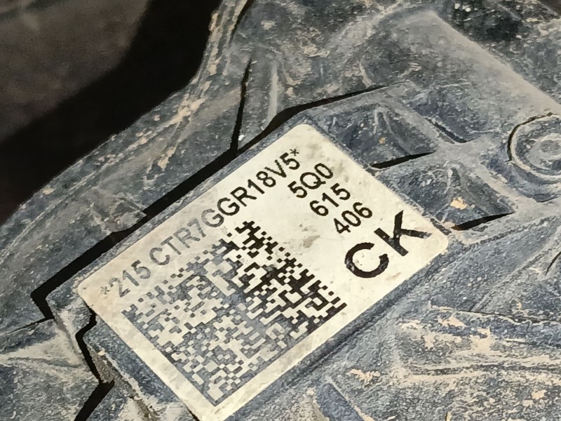 Recambio de pinza freno trasera derecha para seat ateca (kh7, khp) 1.6 tdi referencia OEM IAM 5Q0615406CK  