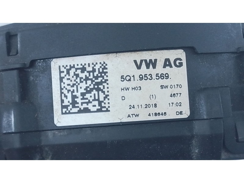 Recambio de anillo airbag para volkswagen t-roc sport referencia OEM IAM 5Q1953569  