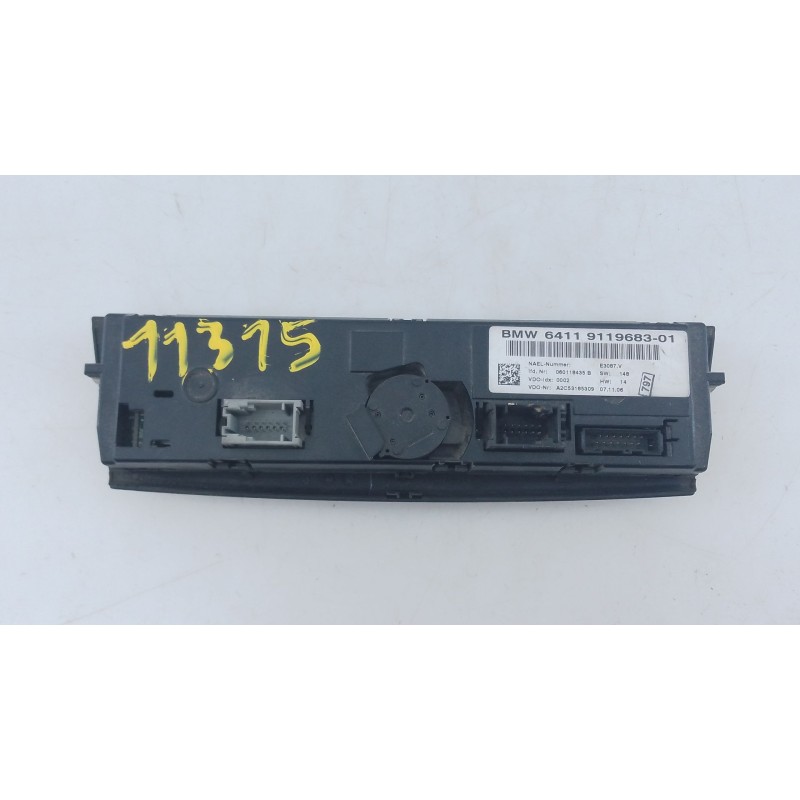Recambio de mando climatizador para bmw serie 1 berlina (e81/e87) 118d referencia OEM IAM   