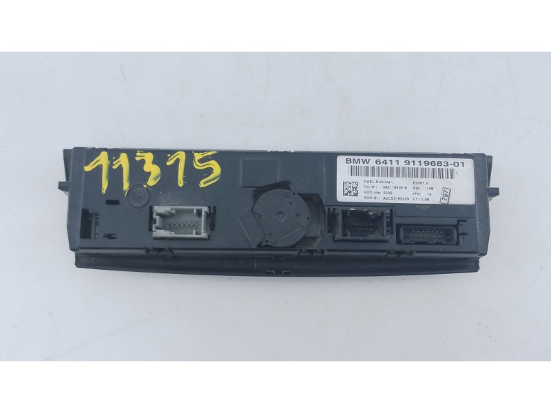 Recambio de mando climatizador para bmw serie 1 berlina (e81/e87) 118d referencia OEM IAM   