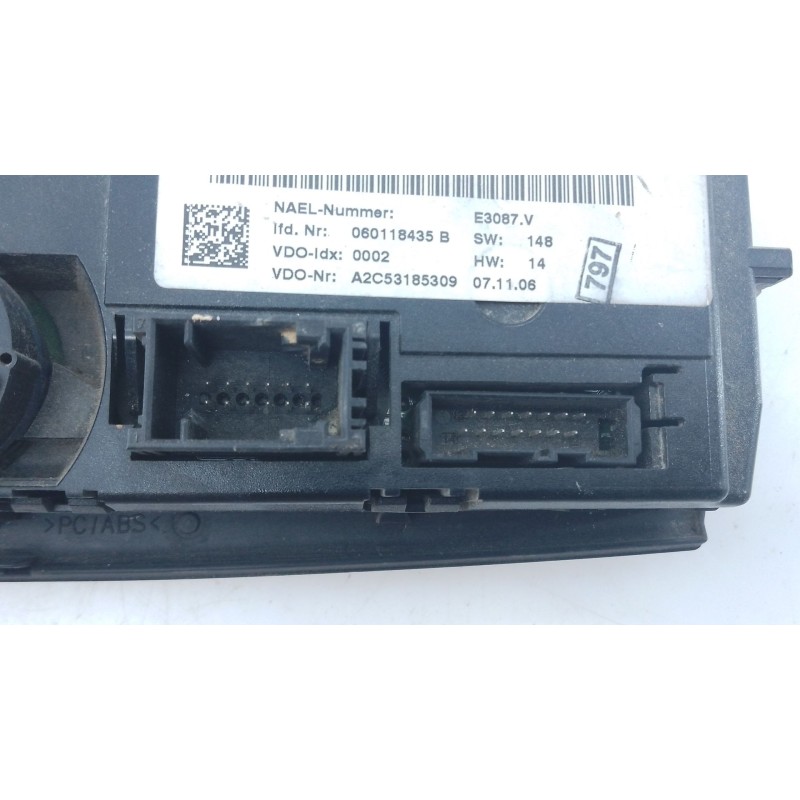 Recambio de mando climatizador para bmw serie 1 berlina (e81/e87) 118d referencia OEM IAM   