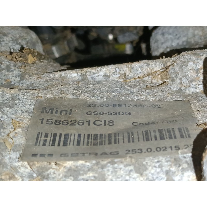 Recambio de caja cambios para mini mini countryman (r60) cooper d referencia OEM IAM GS653DG  