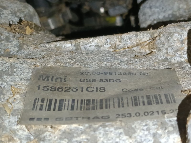 Recambio de caja cambios para mini mini countryman (r60) cooper d referencia OEM IAM GS653DG  