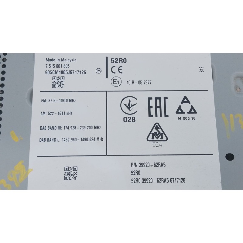 Recambio de sistema navegacion gps para suzuki ignis (/mf) glx referencia OEM IAM   