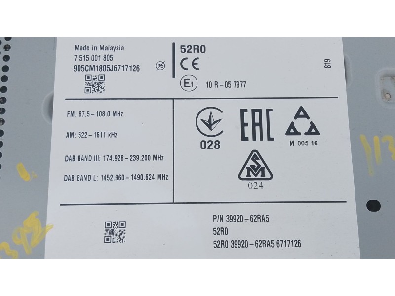 Recambio de sistema navegacion gps para suzuki ignis (/mf) glx referencia OEM IAM   