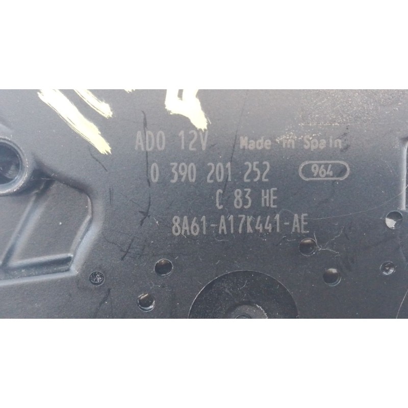 Recambio de motor limpia trasero para ford fiesta (ccn) trend referencia OEM IAM 8A61A17K441AE 0390201252 