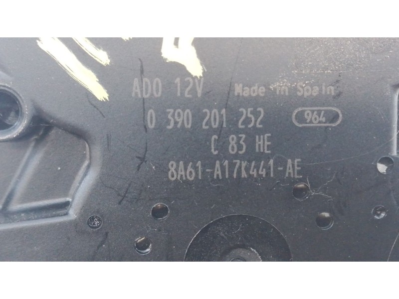 Recambio de motor limpia trasero para ford fiesta (ccn) trend referencia OEM IAM 8A61A17K441AE 0390201252 
