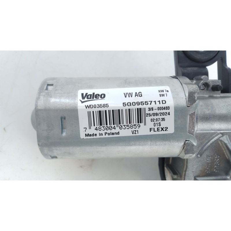 Recambio de motor limpia trasero para skoda kamiq (nw4) 1.0 tsi referencia OEM IAM 5Q0955711D  