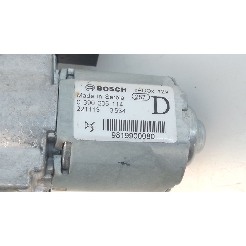 Recambio de motor limpia trasero para citroën c3 aircross i (2r_, 2c_) 1.2 puretech 110 (2rhnzb, 2rhnzw, 2rhnpx, 2rhnpj) referen