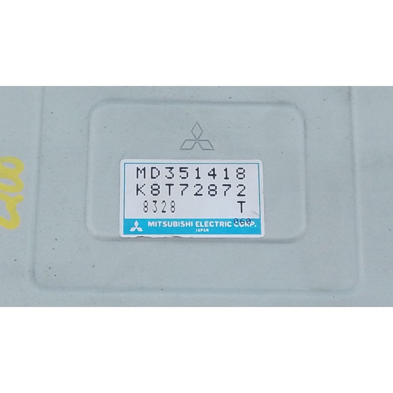 Recambio de centralita motor uce para mitsubishi l 200 (k6/7) 2500 td glx (4-ptas.) referencia OEM IAM MD351418 K8T72872 