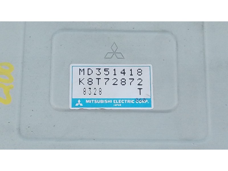 Recambio de centralita motor uce para mitsubishi l 200 (k6/7) 2500 td glx (4-ptas.) referencia OEM IAM MD351418 K8T72872 