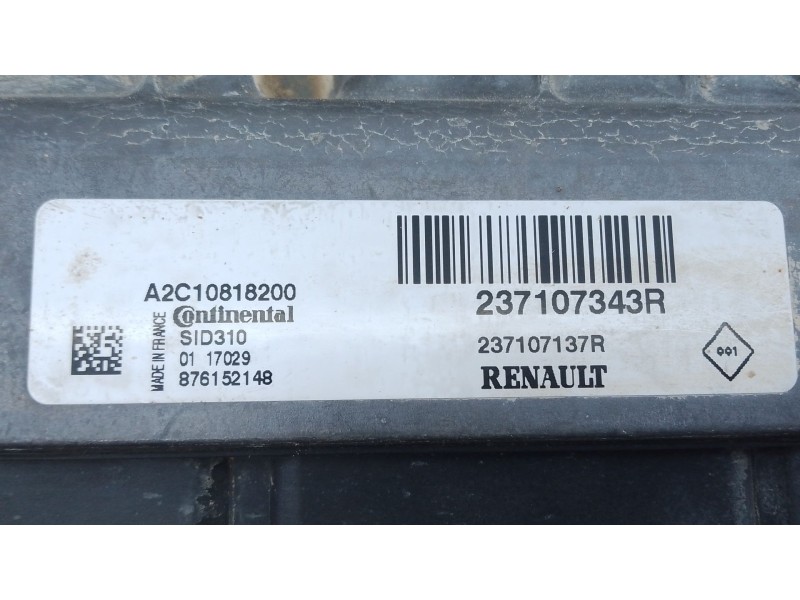 Recambio de centralita motor uce para renault megane iv hatchback (b9a/m/n_) 1.5 dci 110 (b9a3) referencia OEM IAM   
